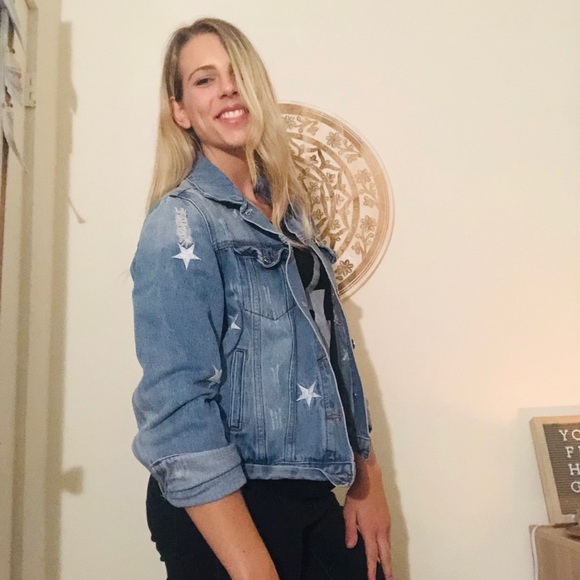 COPY - Distressed Denim Jacket - Picture 3 of 8